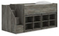 Frandern  Loft Bed With Bookcase Storage Signature Design by Ashley®