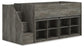 Frandern  Loft Bed With Bookcase Storage Signature Design by Ashley®