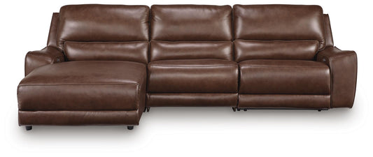 DeepWakes 3-Piece Reclining Sofa Chaise Signature Design by Ashley®