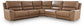 DeepWakes 5-Piece Power Reclining Sectional Signature Design by Ashley®
