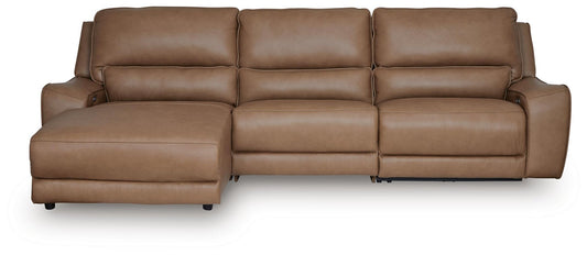 DeepWakes 3-Piece Reclining Sofa Chaise Signature Design by Ashley®