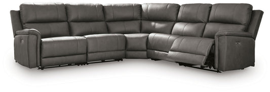 Bleckley 5-Piece Power Reclining Sectional Signature Design by Ashley®