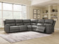 Bleckley 5-Piece Power Reclining Sectional Signature Design by Ashley®