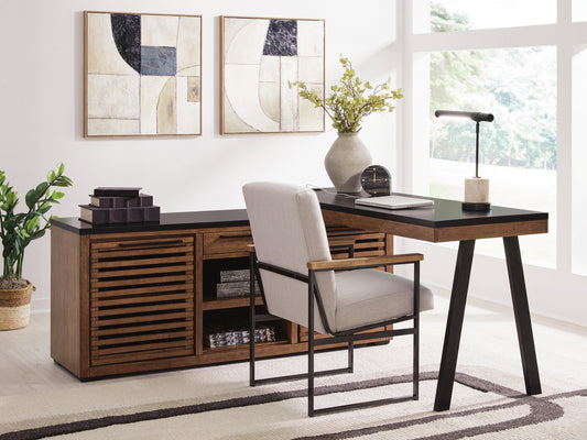Kallari Credenza with Desk Return Signature Design by Ashley®