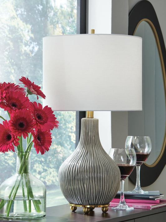 Judlen Ceramic Table Lamp (1/CN) Signature Design by Ashley®