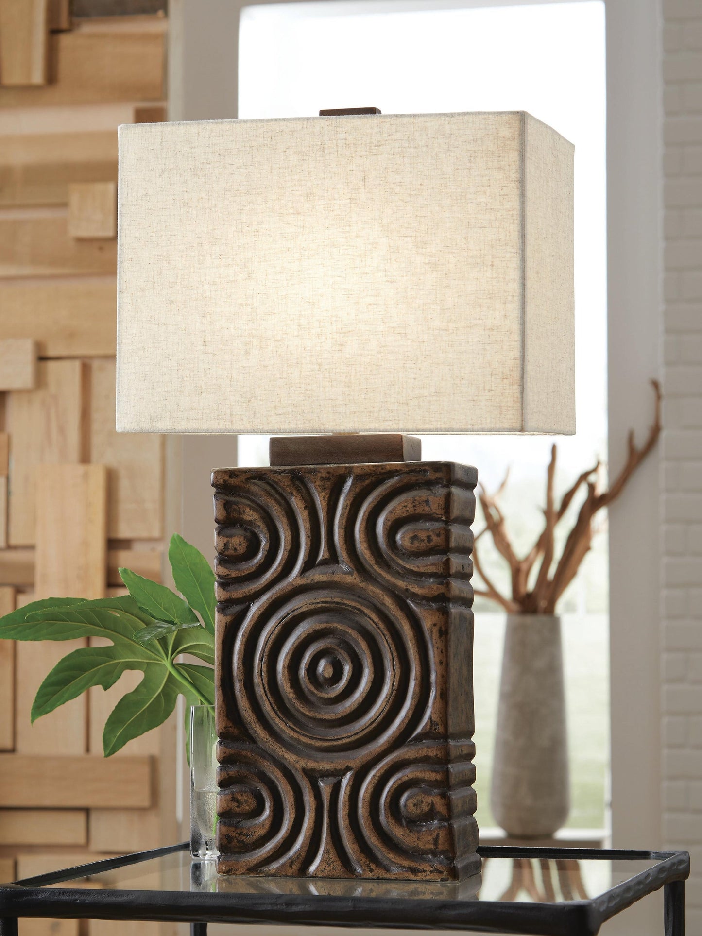 Heathbury Paper Table Lamp (1/CN) Signature Design by Ashley®