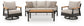 Carmel Highlands Sofa/Chairs/Table Set (4/CN) Signature Design by Ashley®