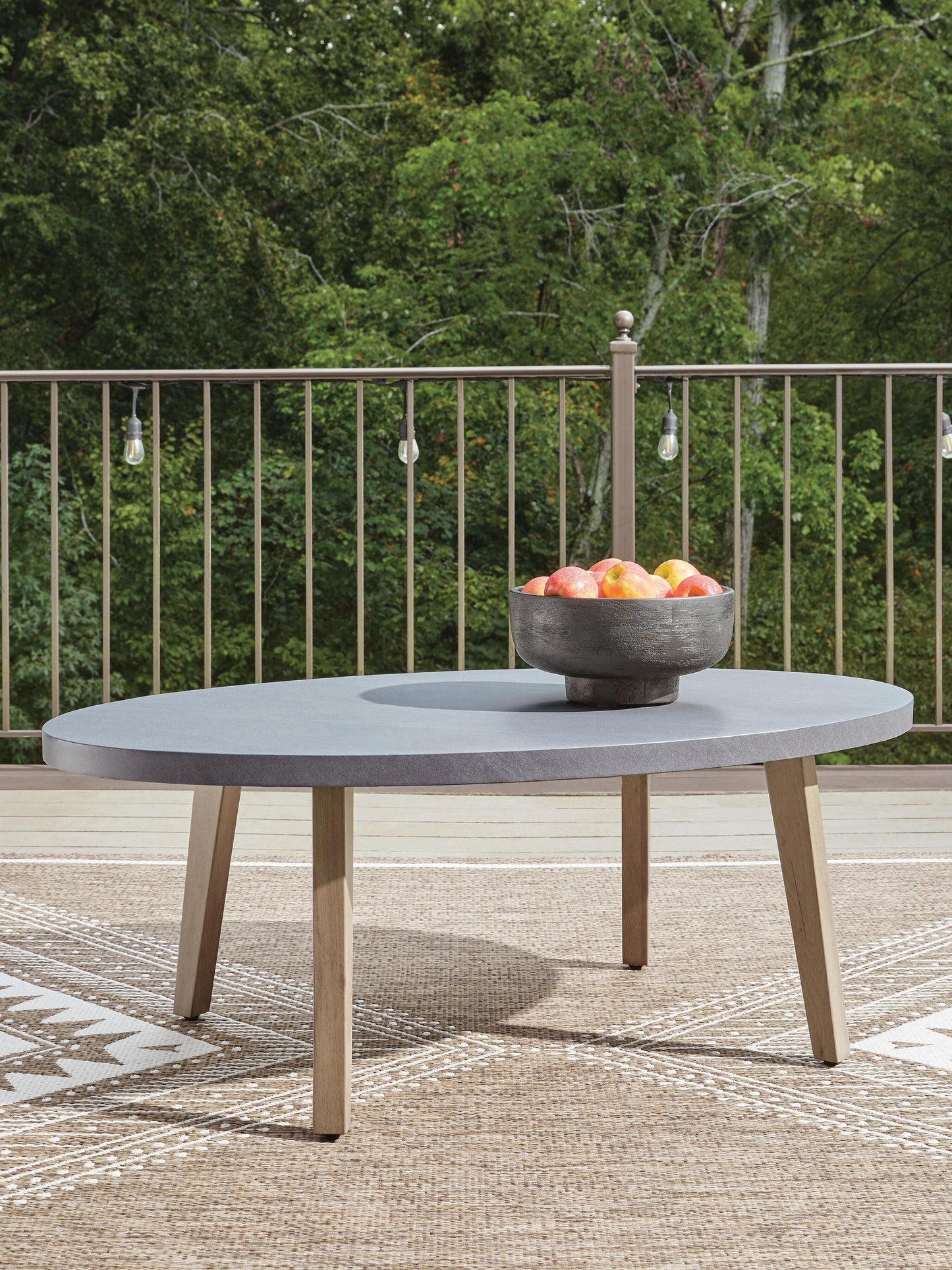 Harmony Headlands Oval Cocktail Table Signature Design by Ashley®