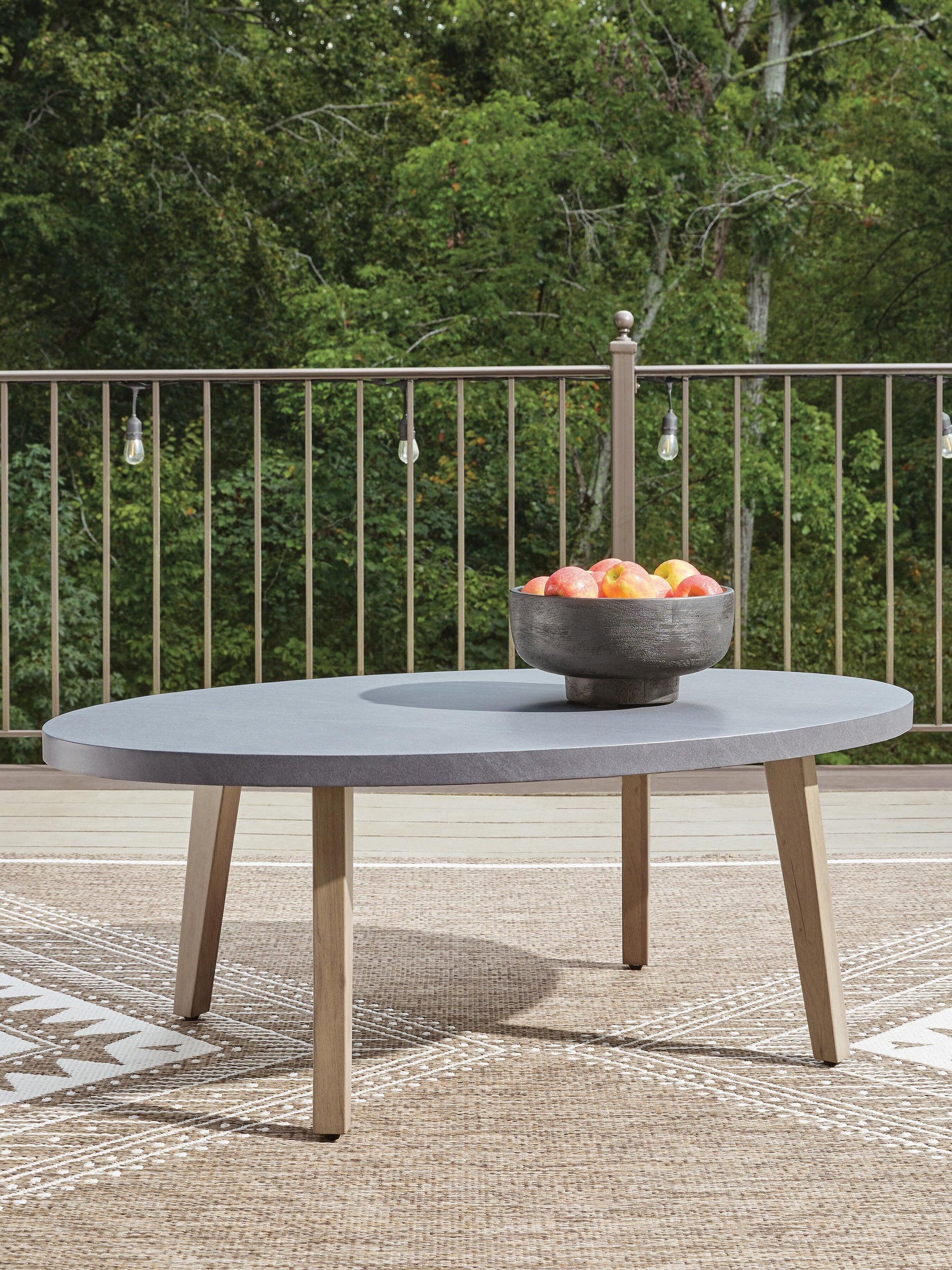 Harmony Headlands Oval Cocktail Table Signature Design by Ashley®