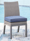 Half Moon Beach Side Chair with Cushion (2/CN) Signature Design by Ashley®