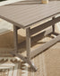 Seacliff Beach RECT COUNTER TABLE W/UMB OPT Signature Design by Ashley®