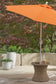 Laguna Heights Round End Table w/UMB OPT Signature Design by Ashley®
