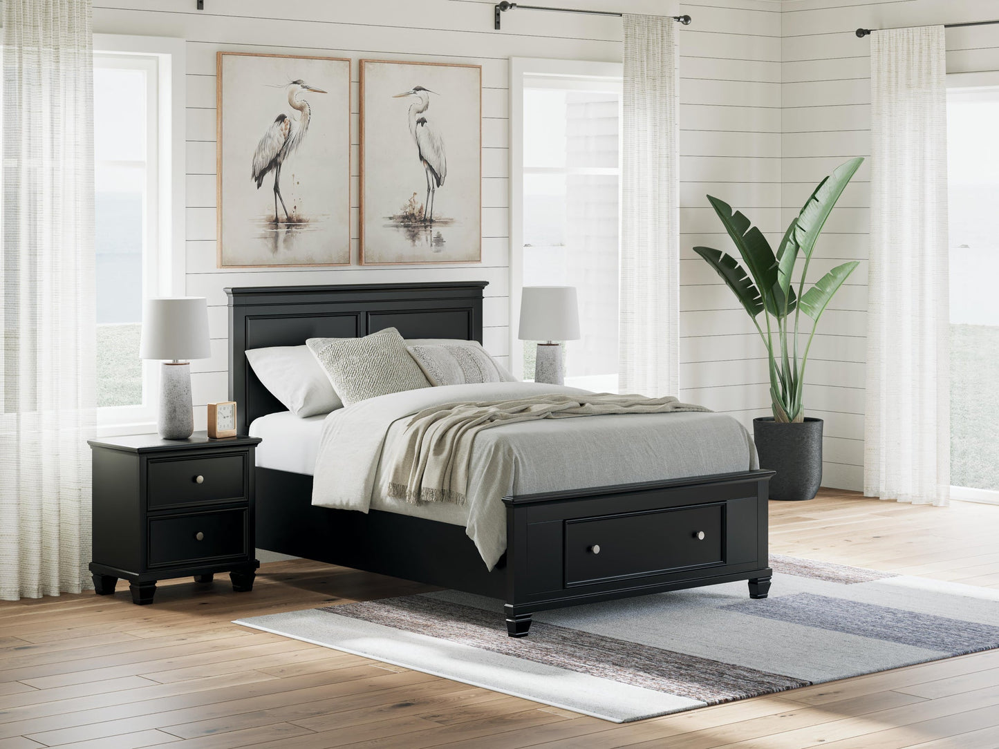 Lanolee  Panel Storage Bed Signature Design by Ashley®