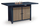 East Beach RECT Bar Table w/Fire Pit Signature Design by Ashley®