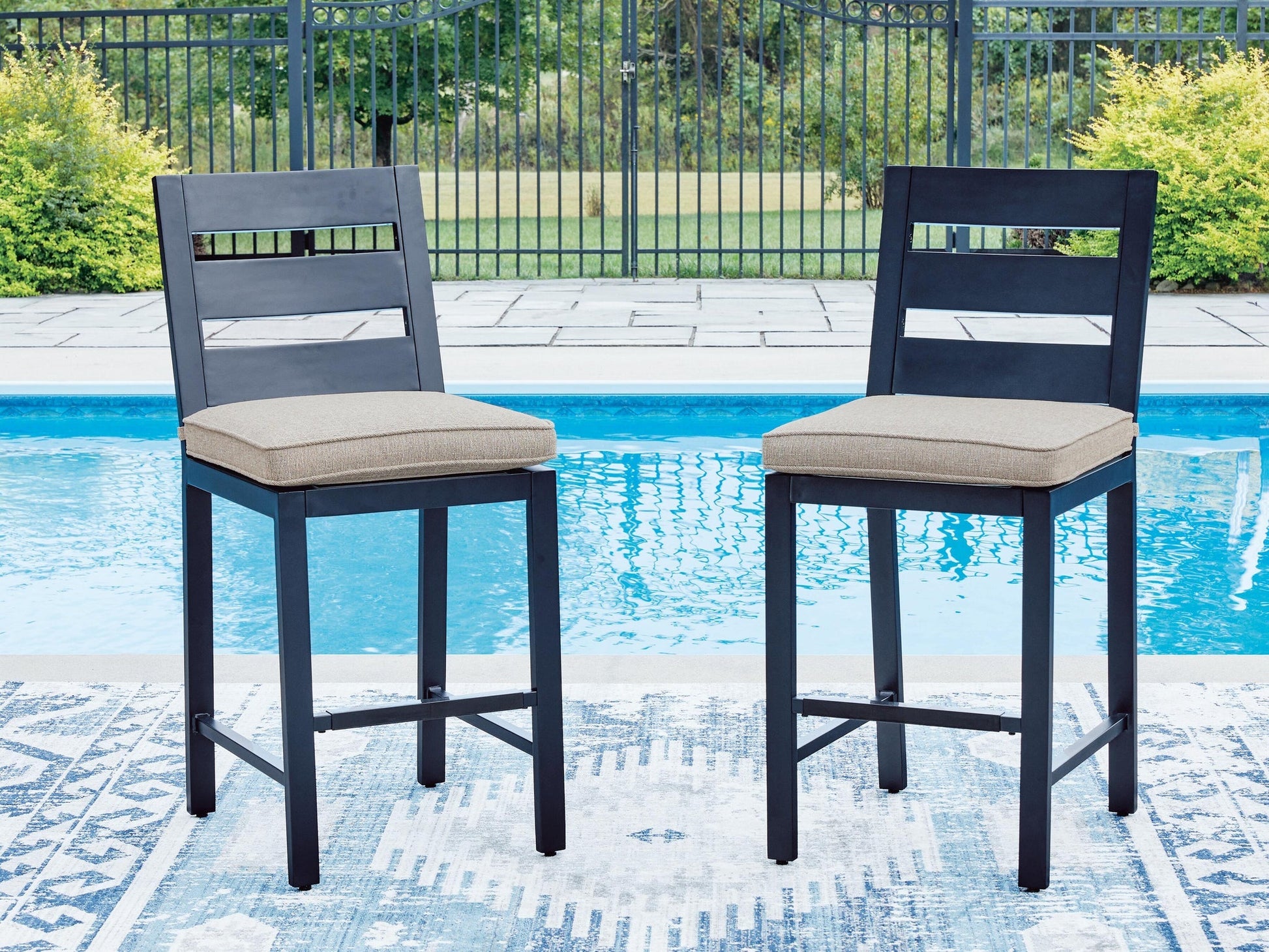 East Beach Barstool (2/CN) Signature Design by Ashley®