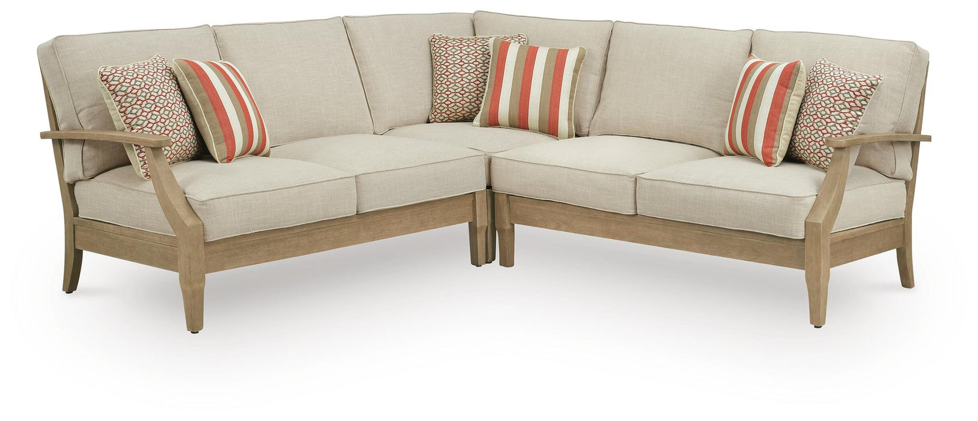 Clare View 3-Piece Outdoor Sectional Signature Design by Ashley®