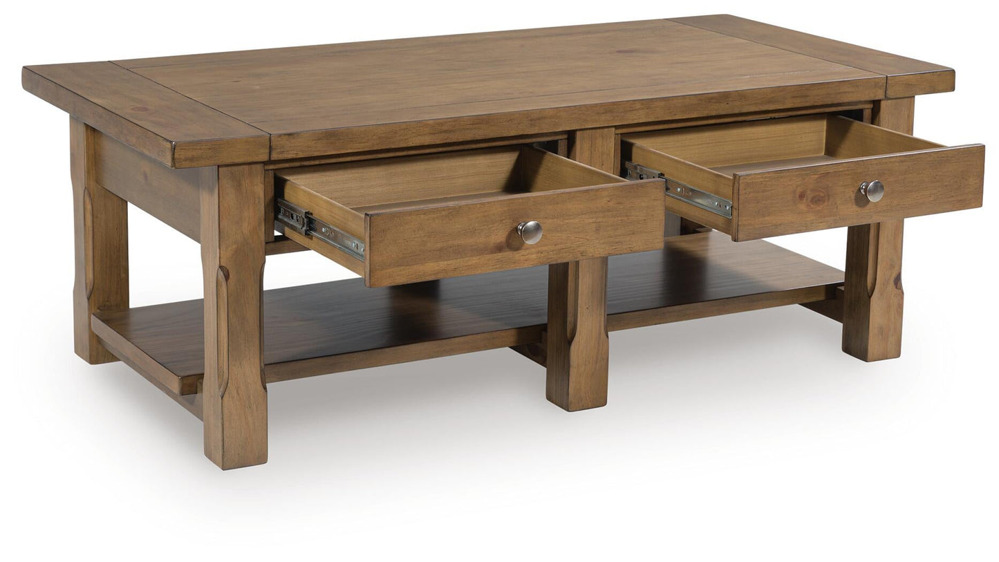 Vandenmore Rectangular Cocktail Table Signature Design by Ashley®