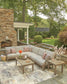 Clare View 4-Piece Outdoor Sectional Signature Design by Ashley®