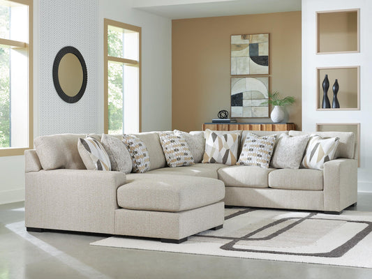 Laurelgrove 4-Piece Sectional with Chaise Benchcraft®