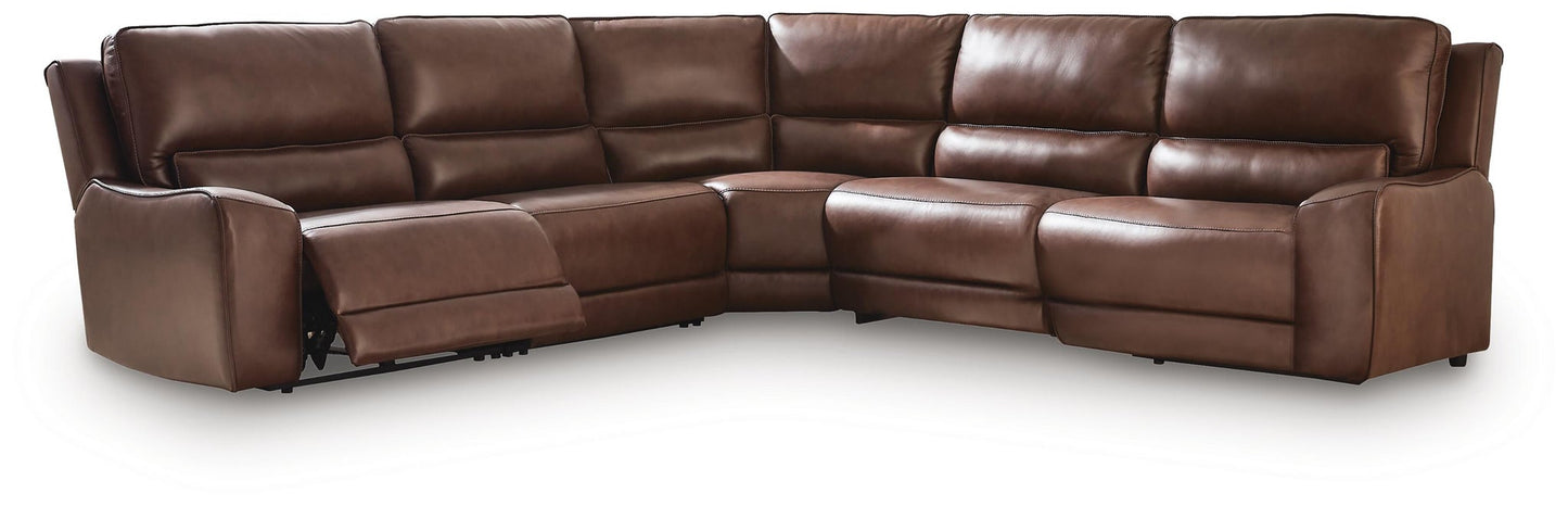 DeepWakes 5-Piece Power Reclining Sectional Signature Design by Ashley®