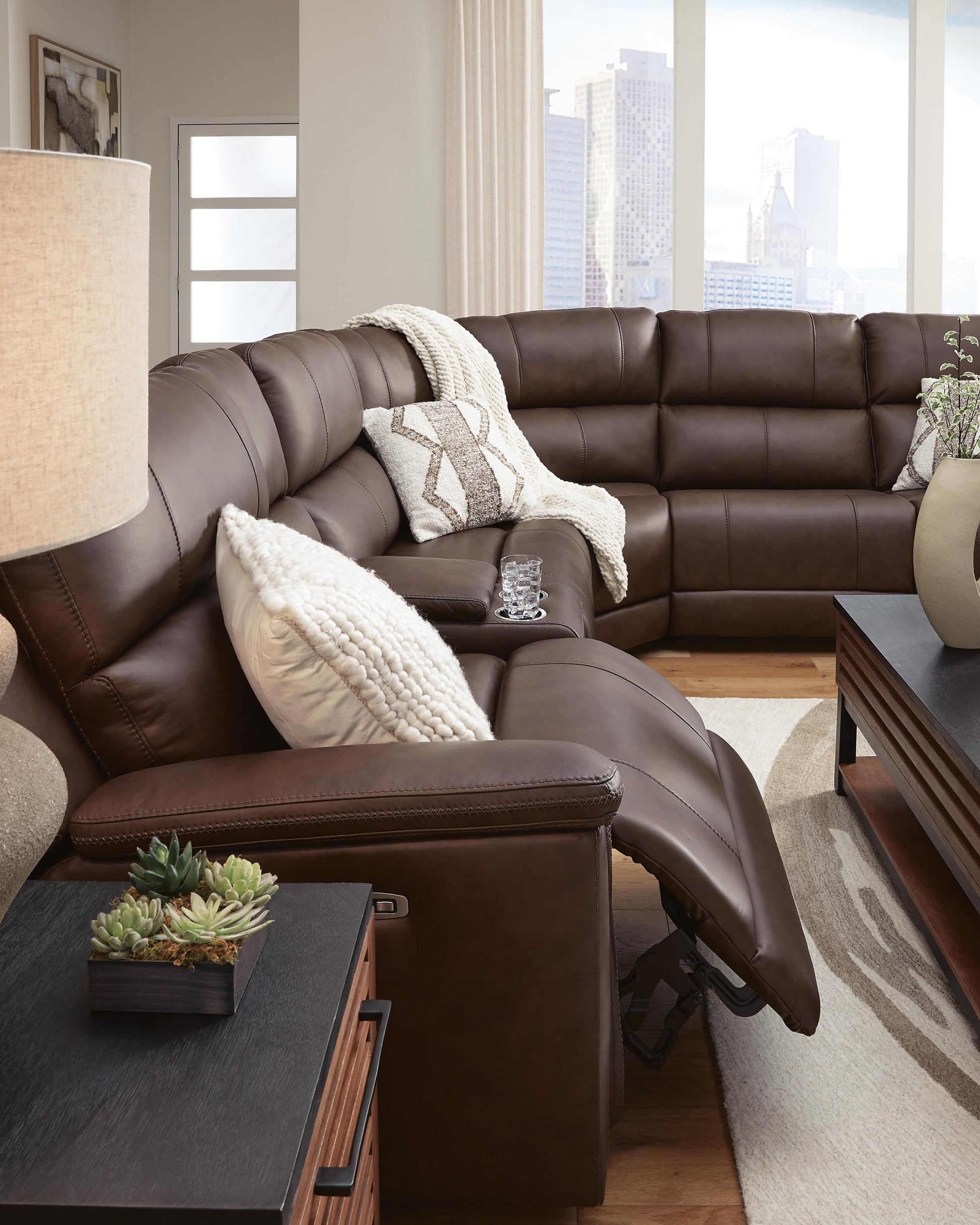 Bleckley 6-Piece Power Reclining Sectional Signature Design by Ashley®