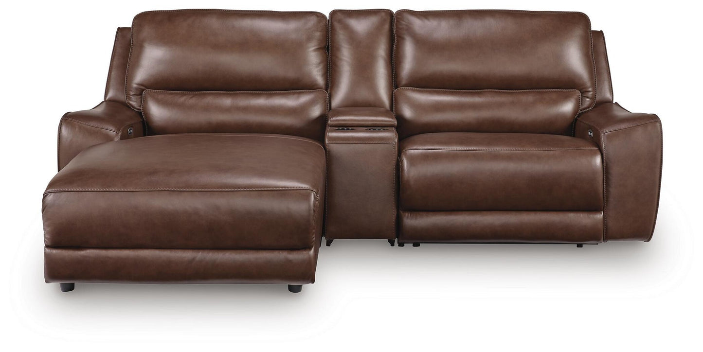 DeepWakes 3-Piece Power Reclining Sectional with Chaise Signature Design by Ashley®