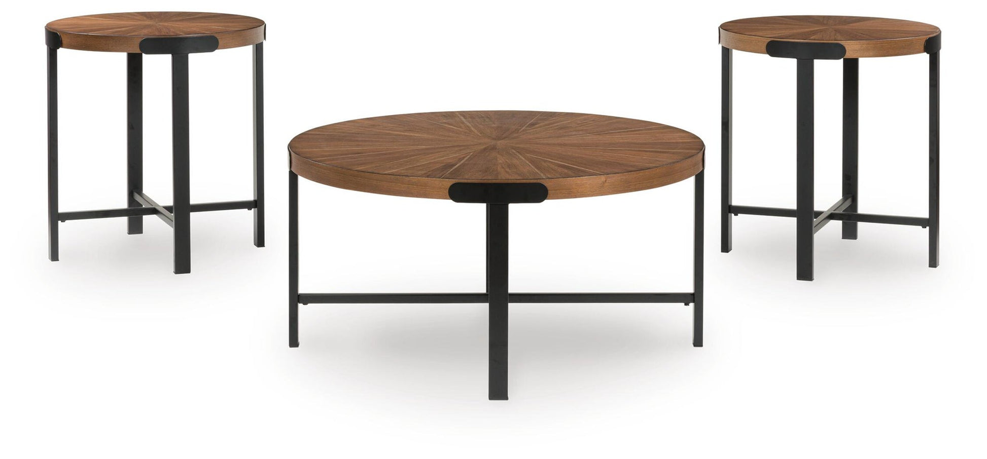 Crosstrail Occasional Table Set (3/CN) Signature Design by Ashley®