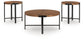 Crosstrail Occasional Table Set (3/CN) Signature Design by Ashley®