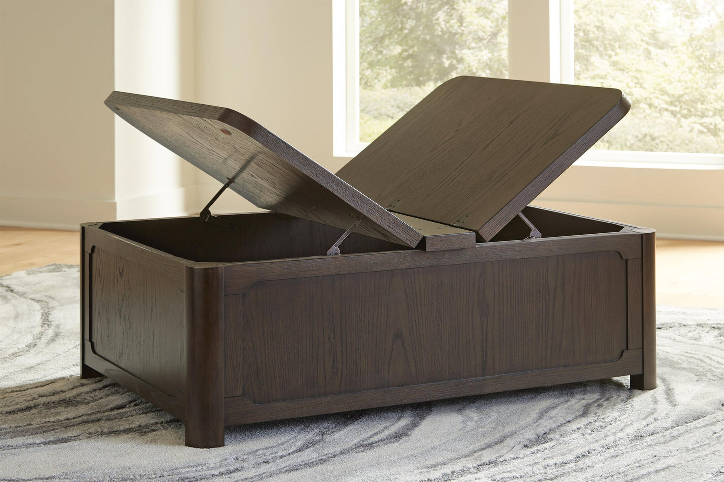 Brecton Cocktail Table With Storage Signature Design by Ashley®