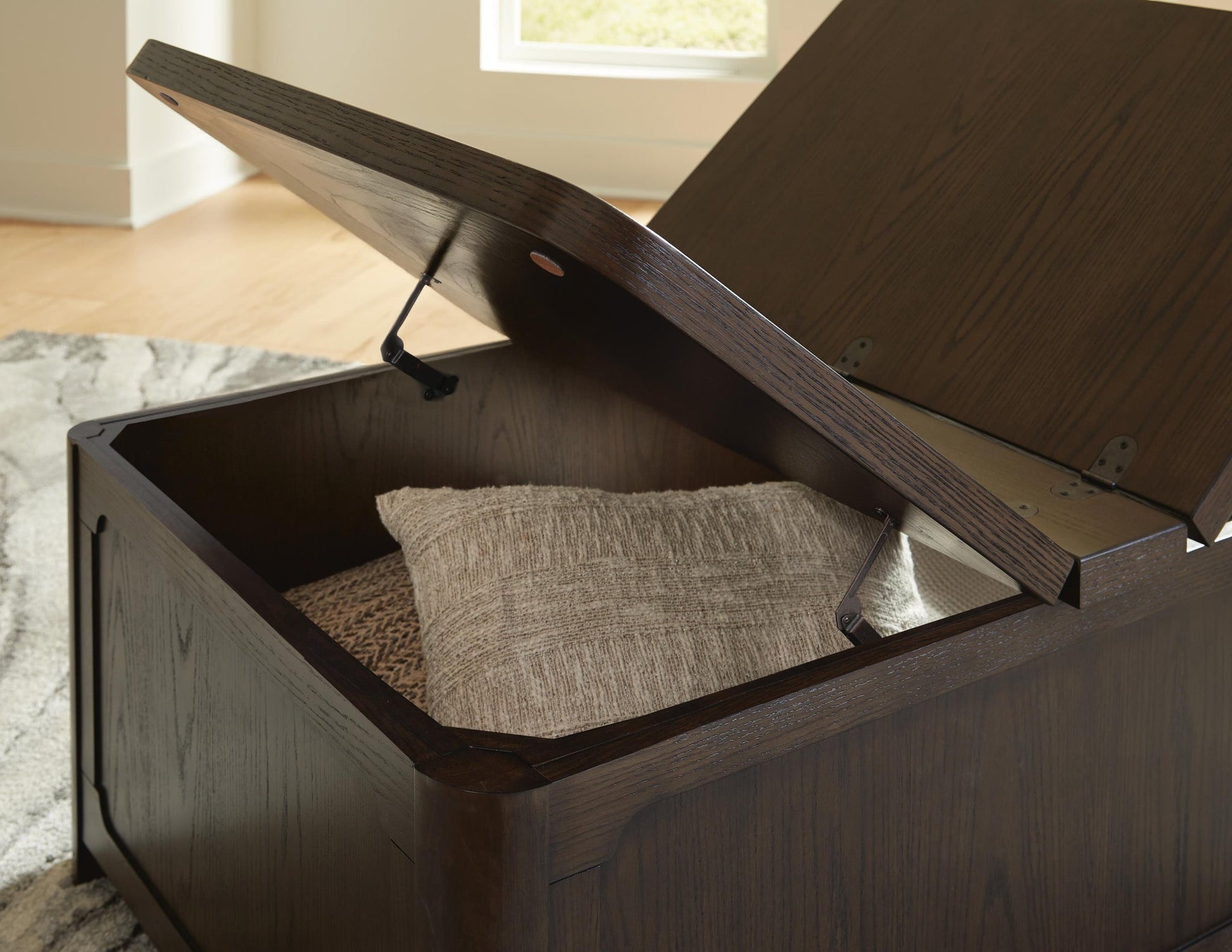 Brecton Cocktail Table With Storage Signature Design by Ashley®