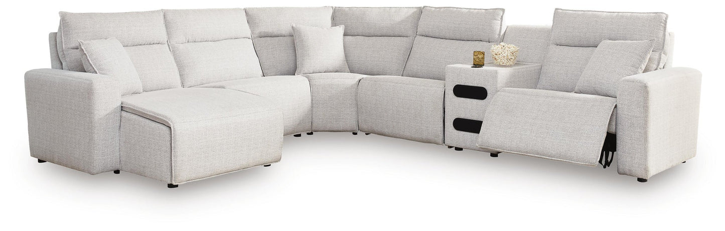 Modmax II 6-Piece Reclining Sectional with Chaise and Audio Console Signature Design by Ashley®