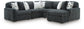 Midnight-Madness 5-Piece Sectional with Chaise Signature Design by Ashley®