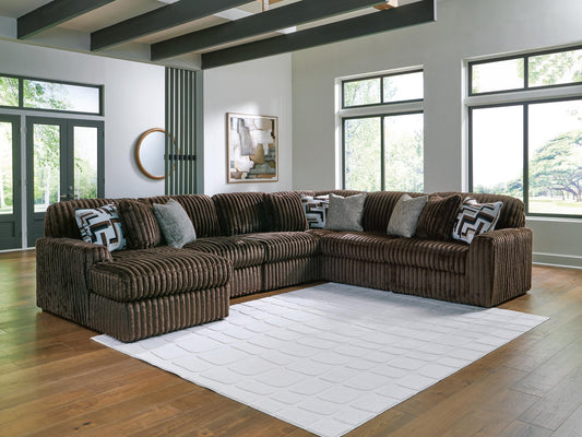 Midnight-Madness 6-Piece Sectional with Chaise Signature Design by Ashley®