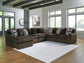 Midnight-Madness 6-Piece Sectional with Chaise Signature Design by Ashley®