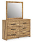 Maystonna Dresser and Mirror Signature Design by Ashley®