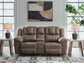 Lowilla DBL Rec Loveseat w/Console Signature Design by Ashley®