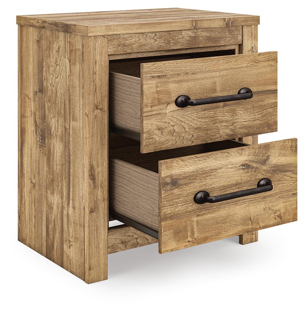 Maystonna Two Drawer Night Stand Signature Design by Ashley®