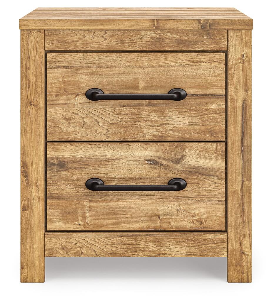 Maystonna Two Drawer Night Stand Signature Design by Ashley®