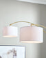 Valo Metal Arc Lamp (1/CN) Signature Design by Ashley®