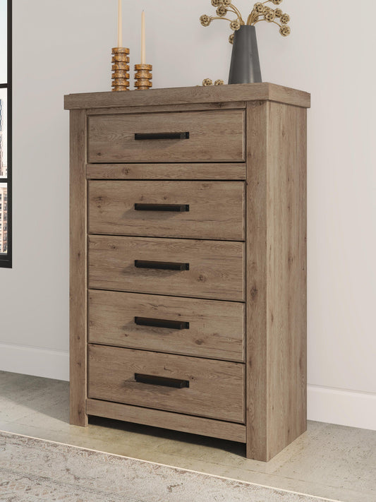 Oliandon Five Drawer Chest Signature Design by Ashley®