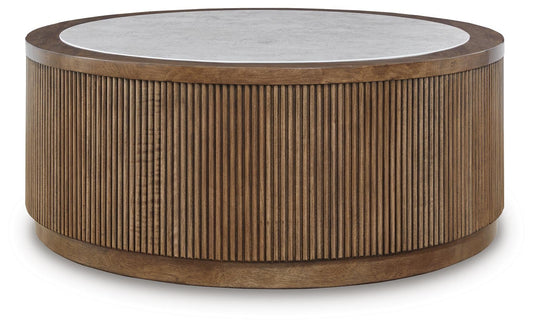 Hadonna Round Cocktail Table Signature Design by Ashley®