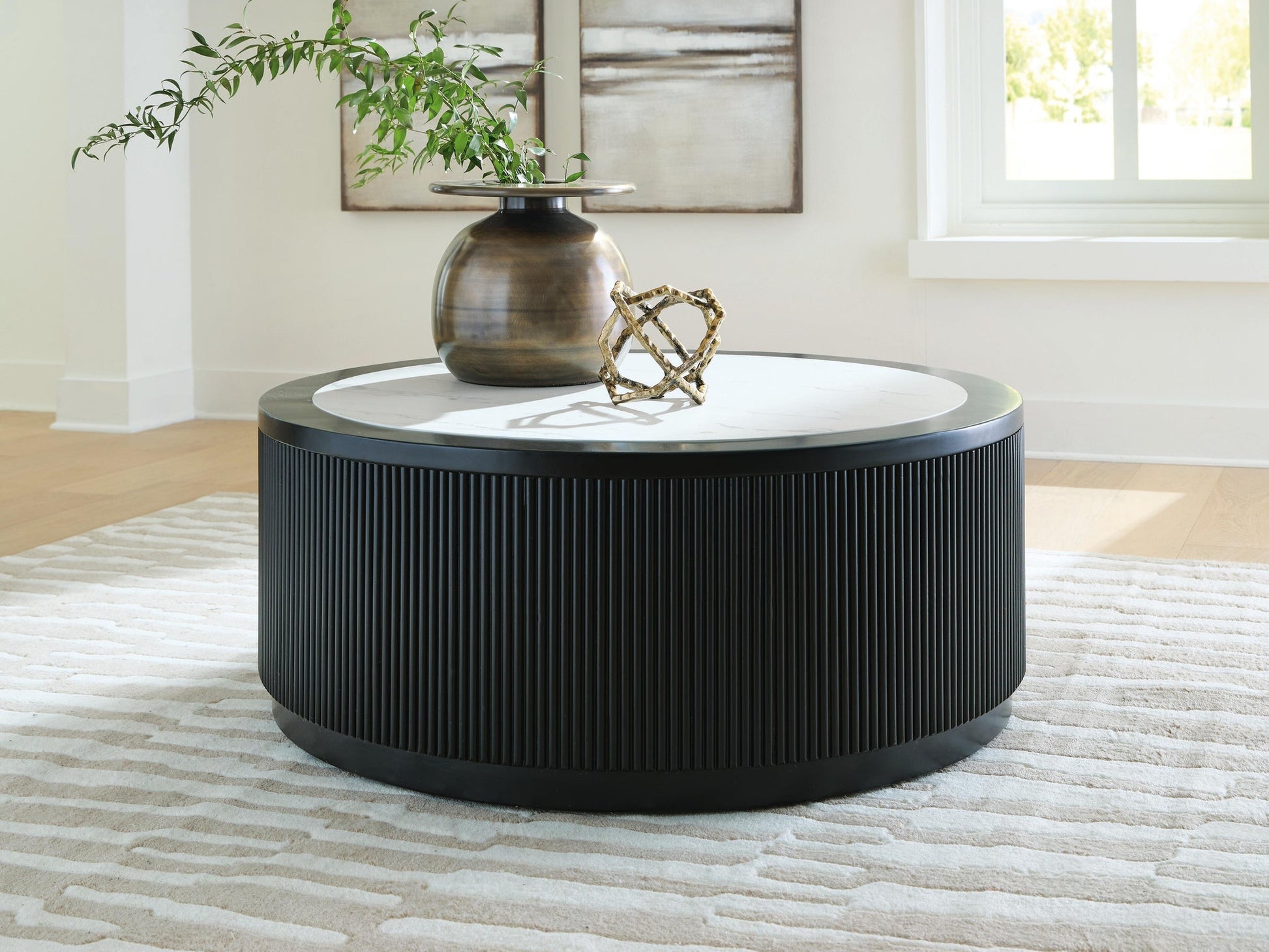 Grayman Round Cocktail Table Signature Design by Ashley®