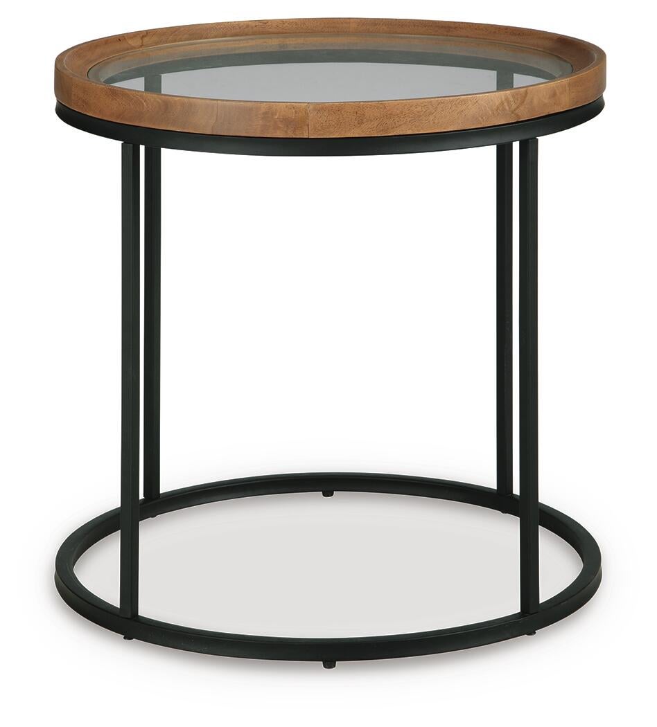 Noraluna Round End Table Signature Design by Ashley®