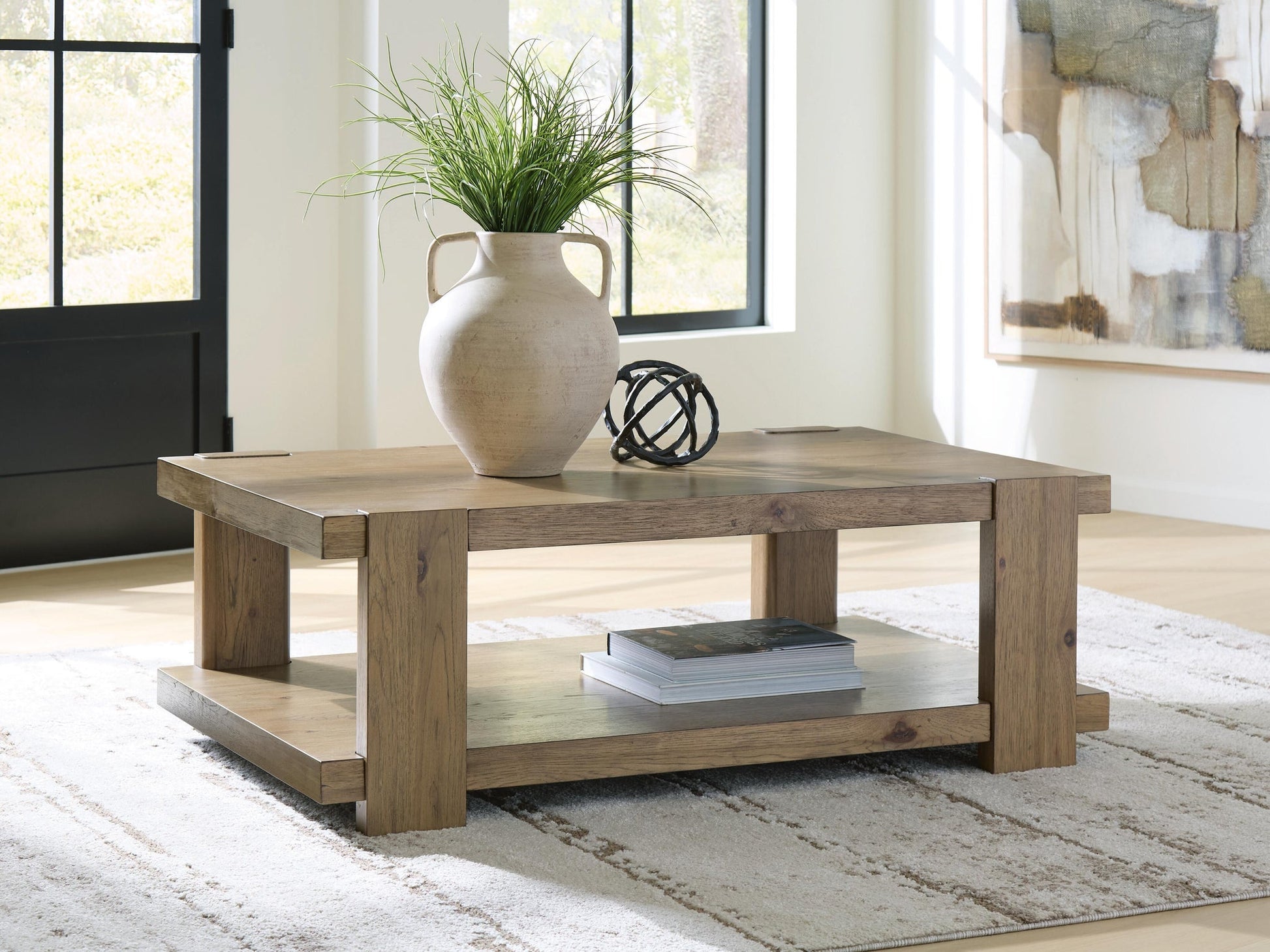Flangren Rectangular Cocktail Table Signature Design by Ashley®