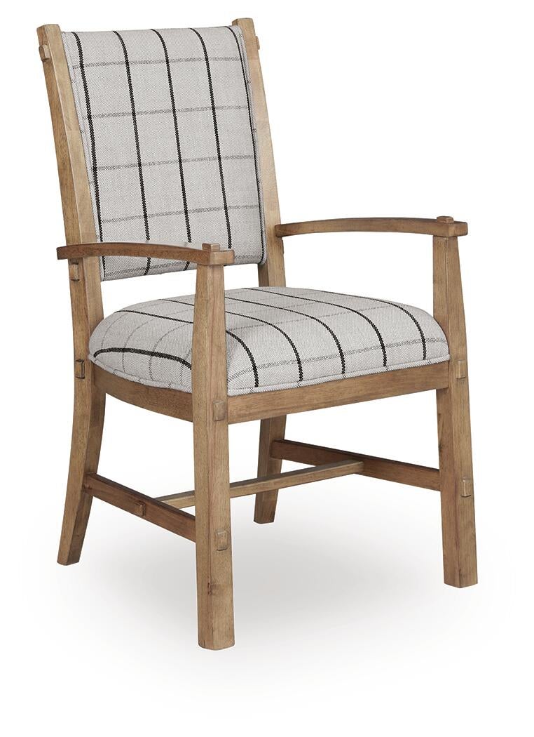 Ridgester Dining UPH Arm Chair (2/CN) Benchcraft®