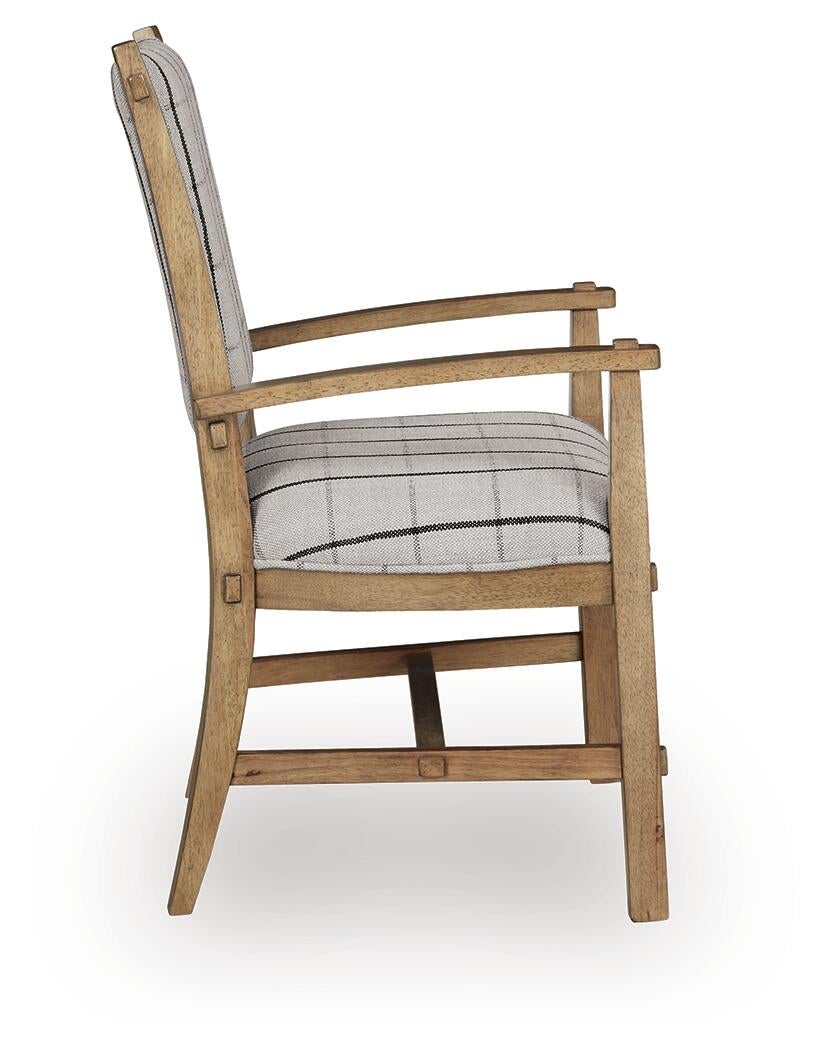 Ridgester Dining UPH Arm Chair (2/CN) Benchcraft®