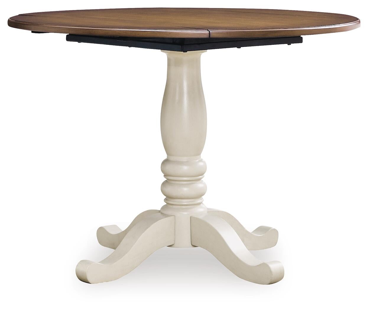 Wirloni Round DRM Drop Leaf Table Signature Design by Ashley®