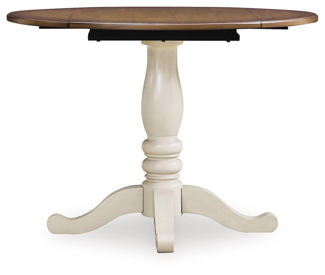 Wirloni Round DRM Drop Leaf Table Signature Design by Ashley®