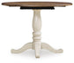 Wirloni Round DRM Drop Leaf Table Signature Design by Ashley®