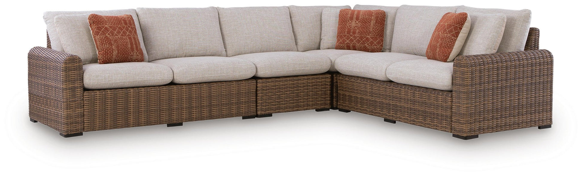 Dolan Creek 4-Piece Outdoor Sectional Signature Design by Ashley®